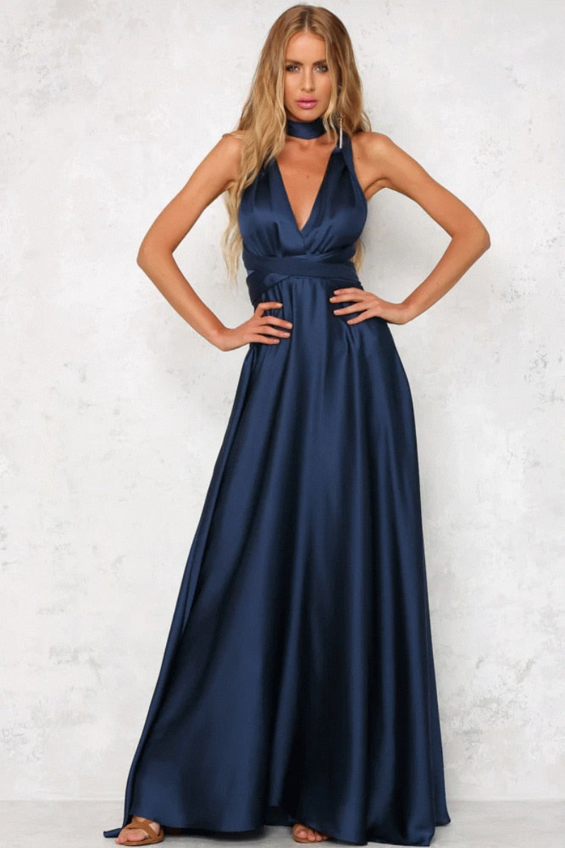 Drune | Hochzeitsgast Kleid Festliche Maxi