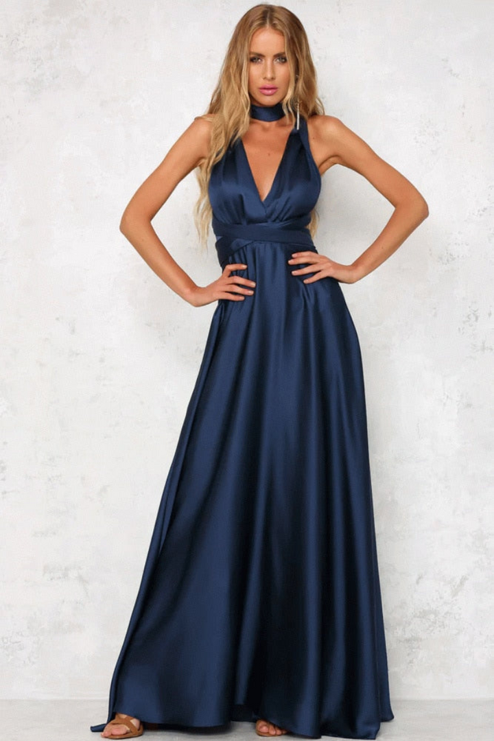 Drune | Hochzeitsgast Kleid Festliche Maxi