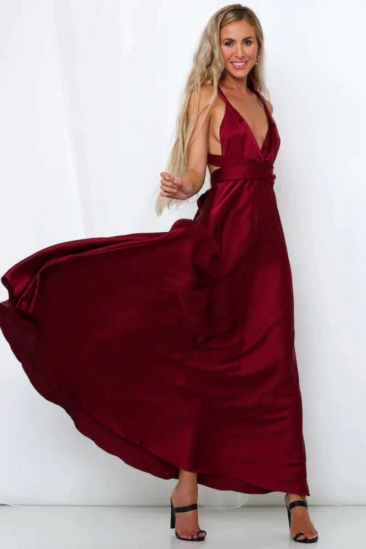 Drune | Hochzeitsgast Kleid Festliche Maxi