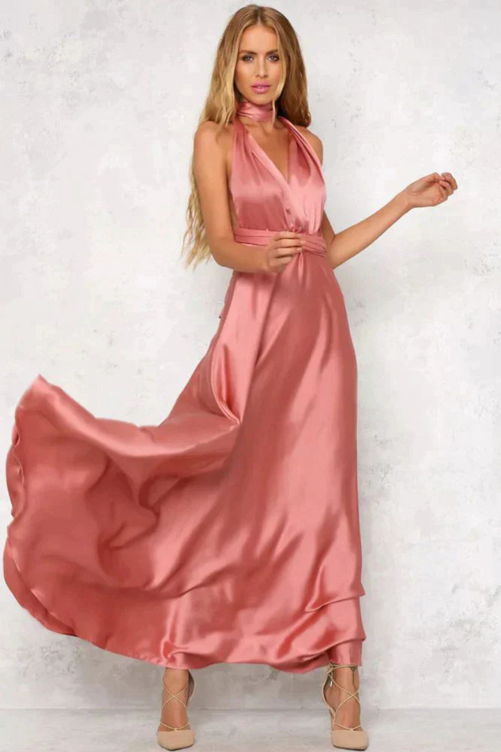 Drune | Hochzeitsgast Kleid Festliche Maxi