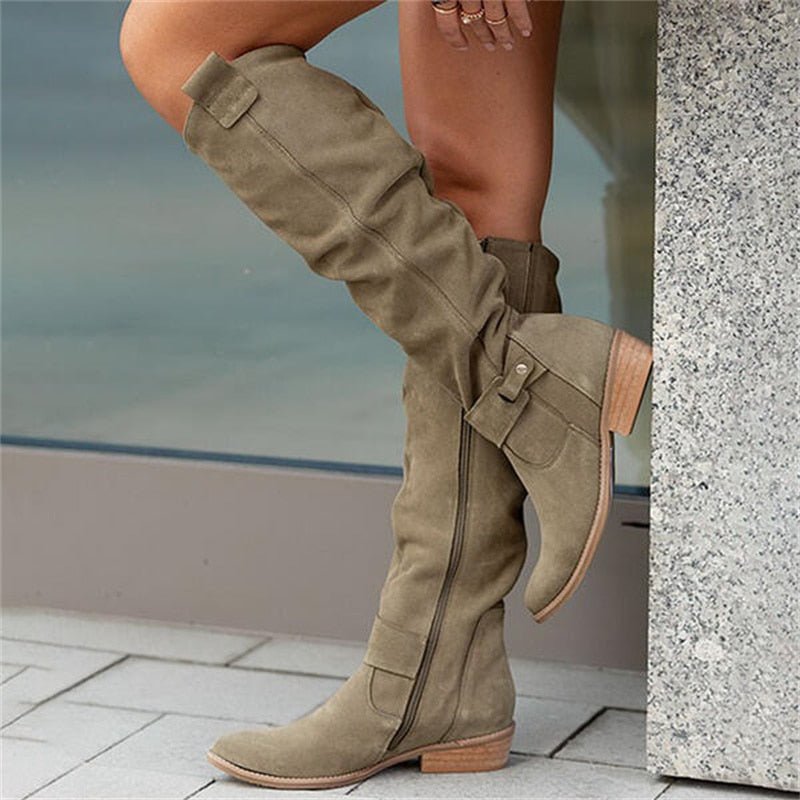 Drune | Bequeme Cowboy Stiefel mit Verspielten Details und Eleganter Ausstrahlung