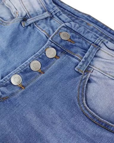 Holly | Vintage taillierte Flare-Jeans