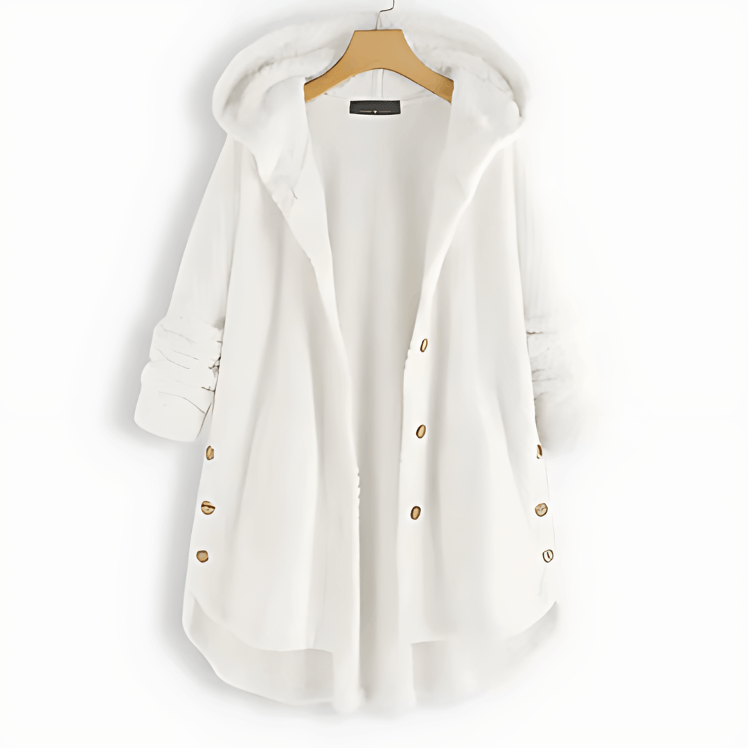 Drune | Wärmende Strickjacke mit weichem Futter und Kapuze für Damen