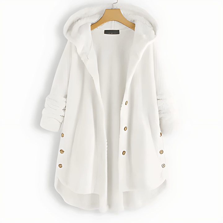 Drune | Wärmende Strickjacke mit weichem Futter und Kapuze für Damen