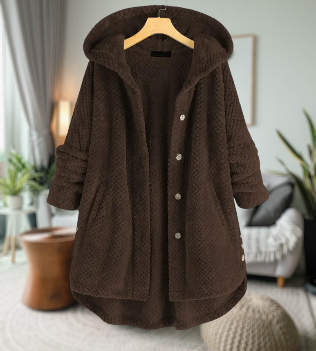Drune | Damen Fleecejacke Teddyjacke