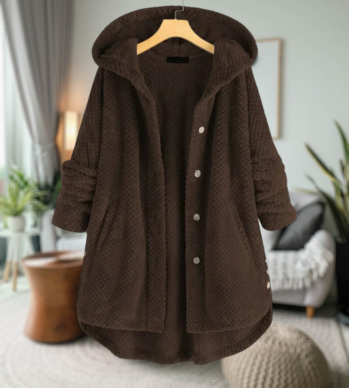 Drune | Damen Fleecejacke Teddyjacke