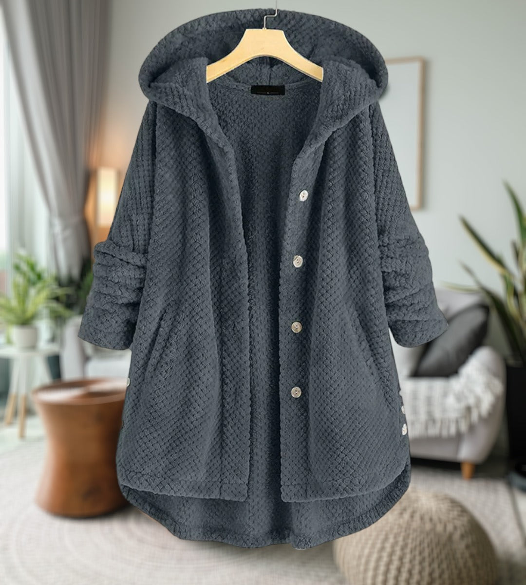 Drune | Damen Fleecejacke Teddyjacke