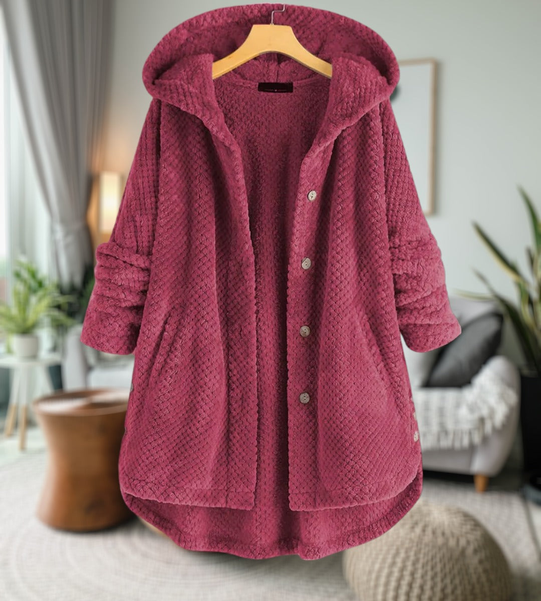 Drune | Damen Fleecejacke Teddyjacke