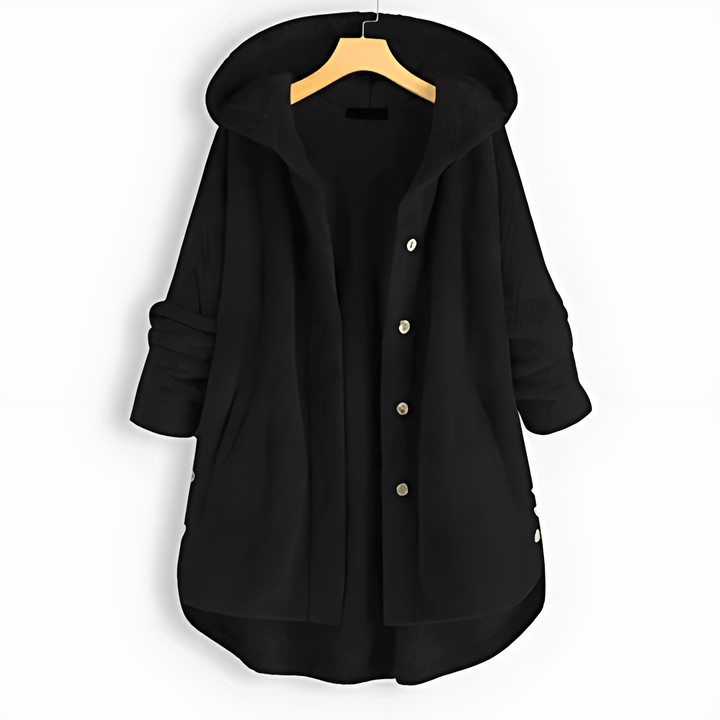 Drune | Wärmende Strickjacke mit weichem Futter und Kapuze für Damen