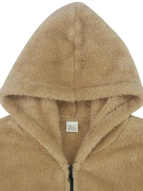 Drune | Kapuzenfleece Männer Winterjacke