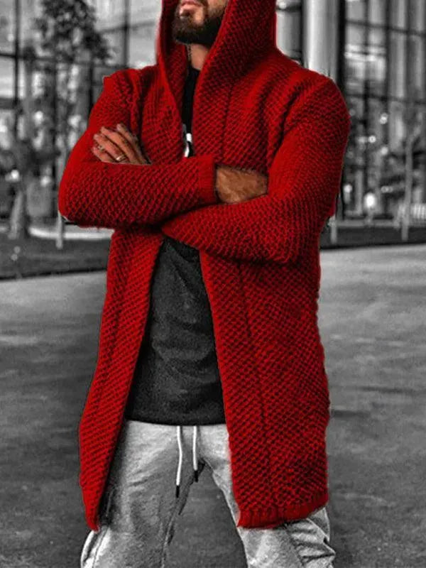 Drune | Herren Strickjacke Pullover im Klassischen Look