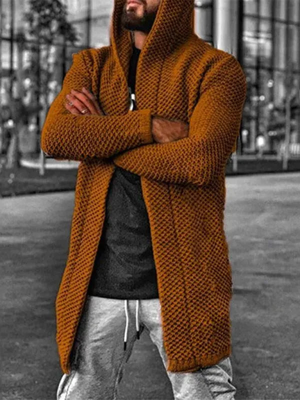 Drune | Herren Strickjacke Pullover im Klassischen Look