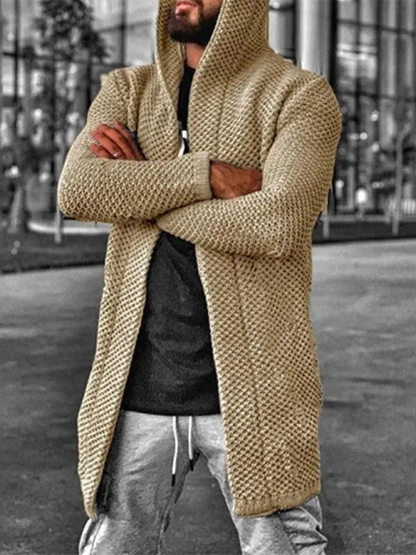 Drune | Herren Strickjacke Pullover im Klassischen Look