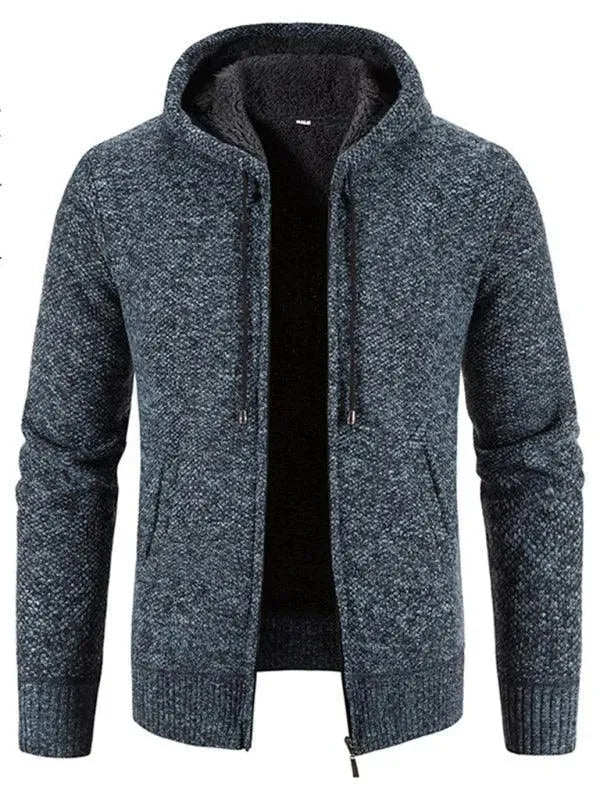 Drune | Zipper Herren Strickjacke Pullover