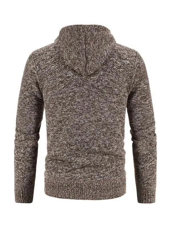 Drune | Zipper Herren Strickjacke Pullover