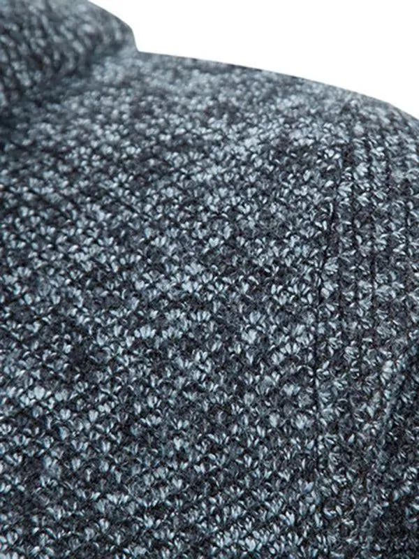Drune | Zipper Herren Strickjacke Pullover