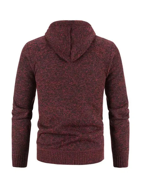 Drune | Zipper Herren Strickjacke Pullover