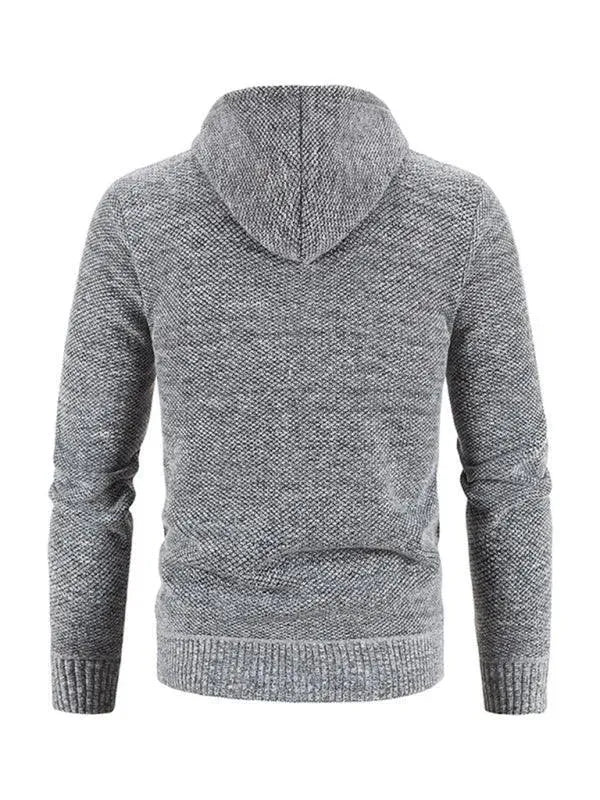 Drune | Zipper Herren Strickjacke Pullover