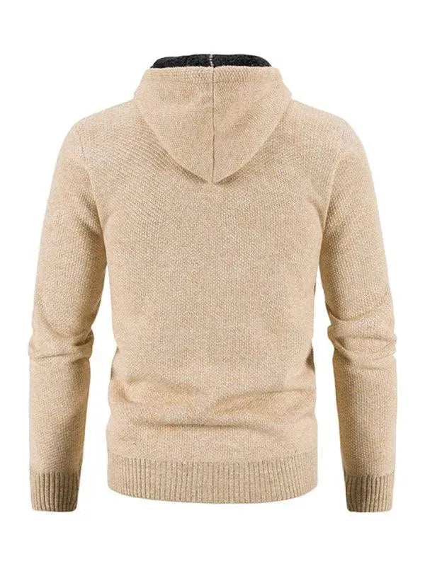 Drune | Zipper Herren Strickjacke Pullover