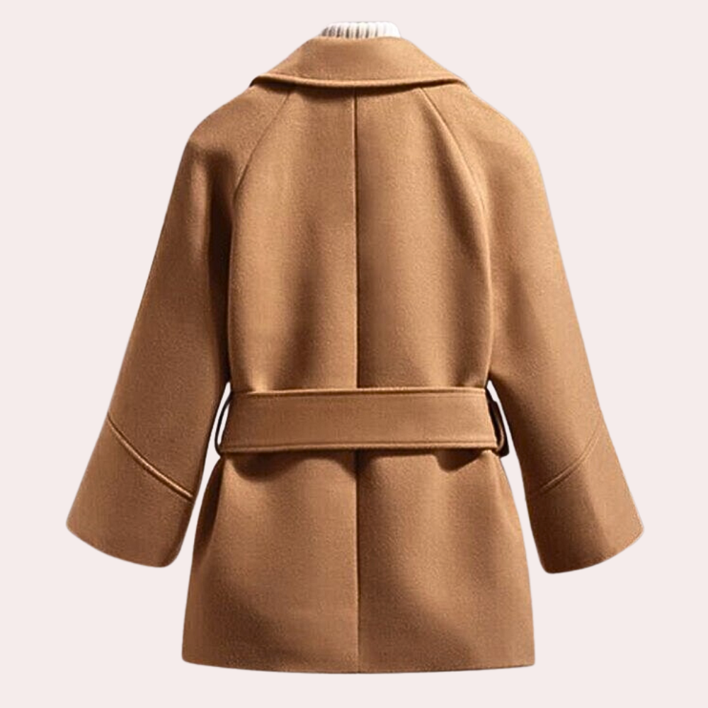 Drune | Sophisticated Herbstgürtelmantel für Damen