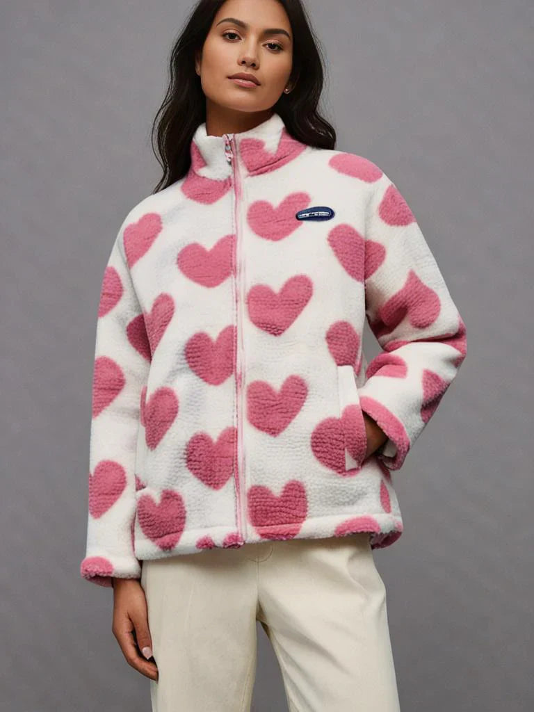 Drune | Wendejacke mit Herzmuster