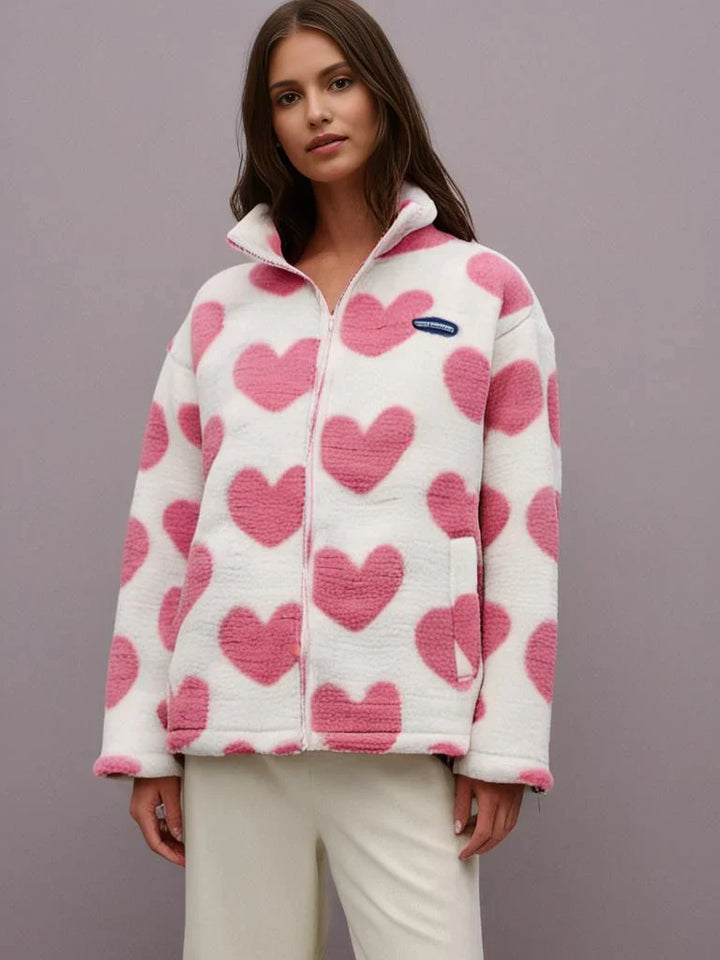 Drune | Wendejacke mit Herzmuster