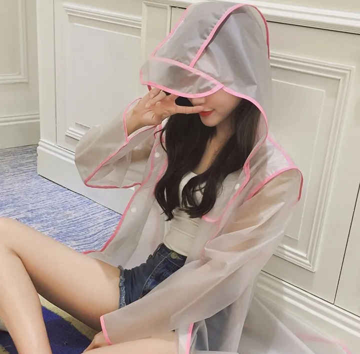 Drune | Transparente Regenjacke