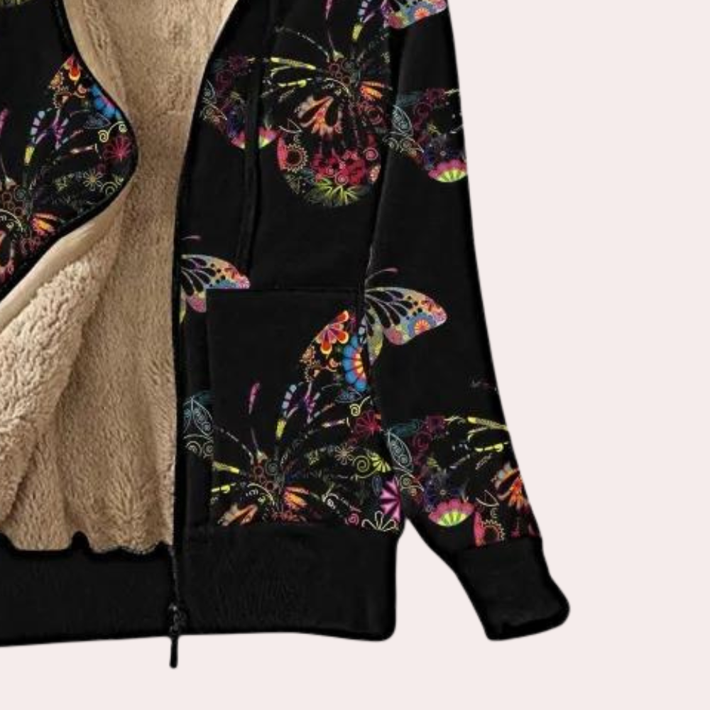 Drune | Warme Winter Kapuzenjacke für Damen