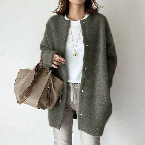 Drune | ELEGANTE GEBUTTONTE STRICKJACKE