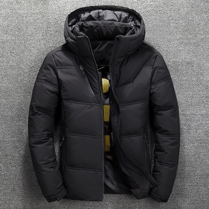 Drune | wasserdichte winterjacke mit kapuze für herren | ideal für den winter