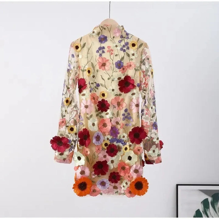 Drune | handgefertigtes Blumenkleid