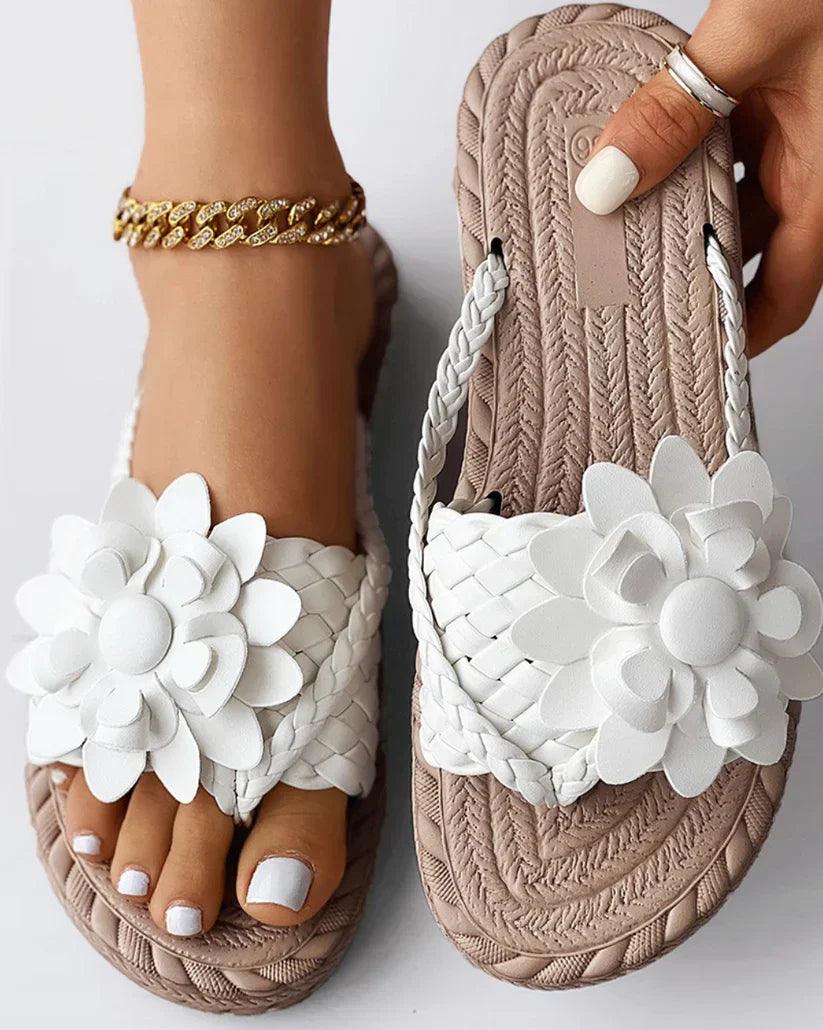 Drune | Hausschuhe mit Blumendesign für Frauen