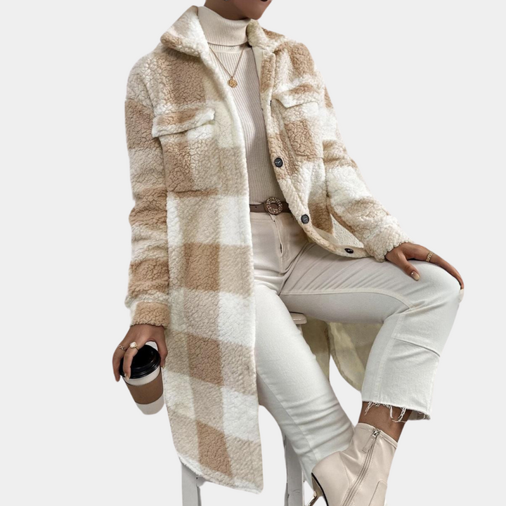 Drune | Leichte Teddyjacke für Damen im Winter