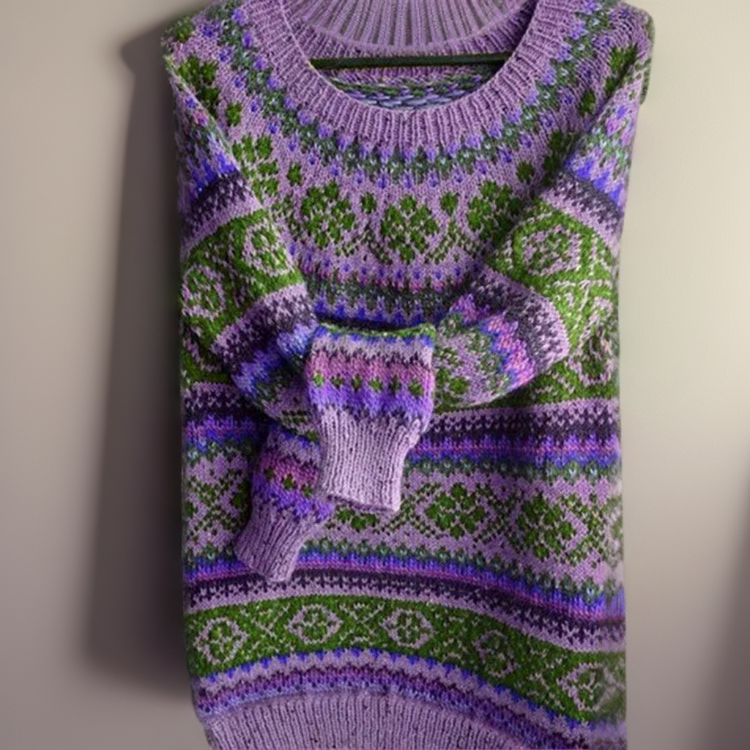 Drune | Stilvoller Strickpullover mit Lockerer Passform