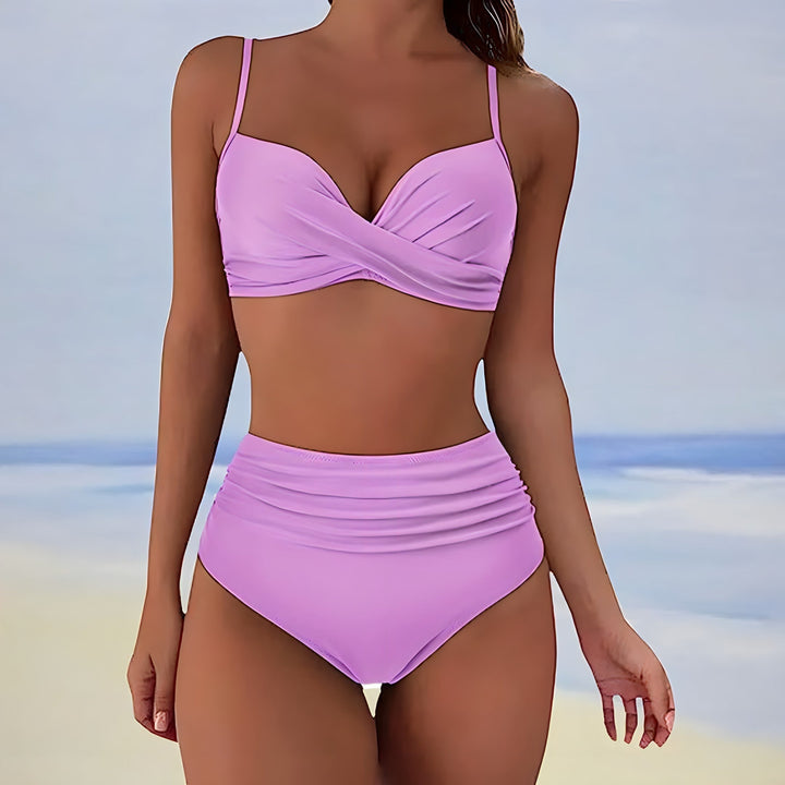 Drune | Stylischer High-Waisted Bikini
