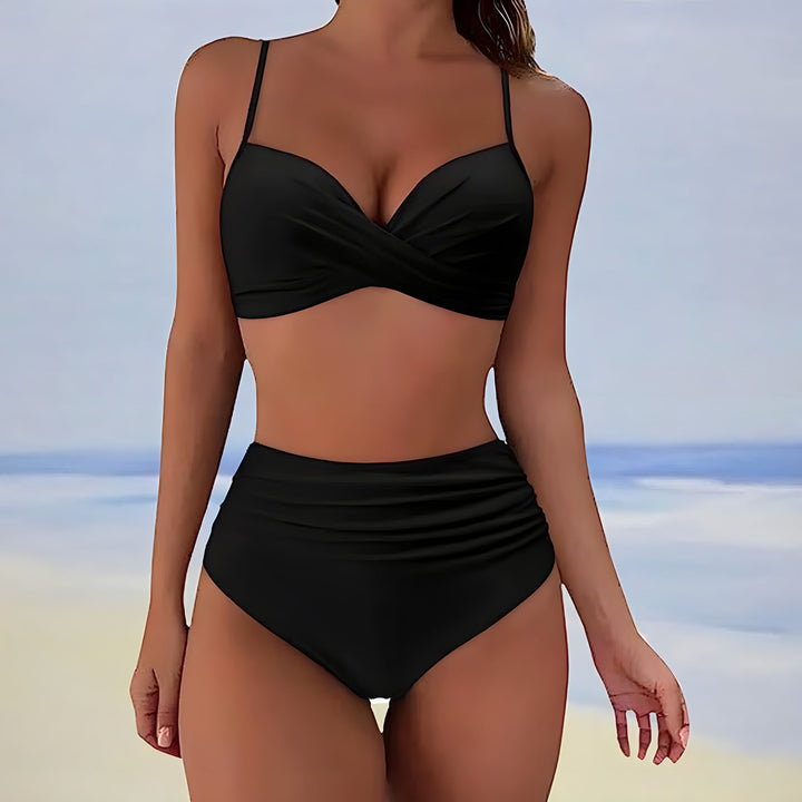 Drune | Stylischer High-Waisted Bikini