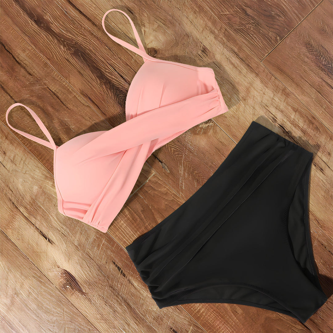 Drune | Stylischer High-Waisted Bikini