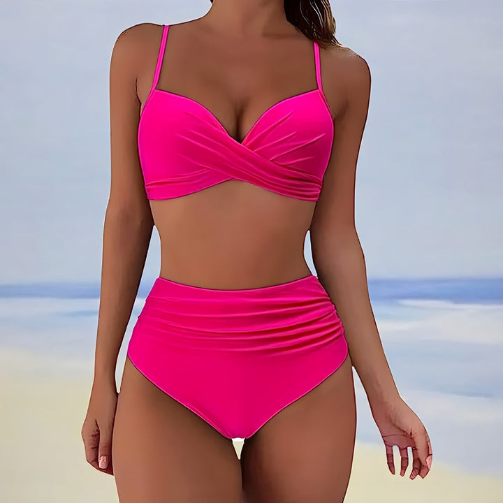 Drune | Stylischer High-Waisted Bikini