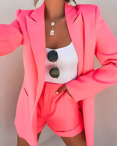 Drune | Stilvolles Blazer- Und Shorts-Set