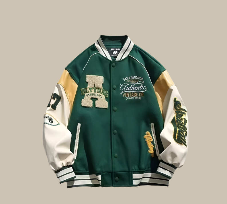 Drune - Yanks Vintage Bomberjacke, Übergrößen Herrenmodell