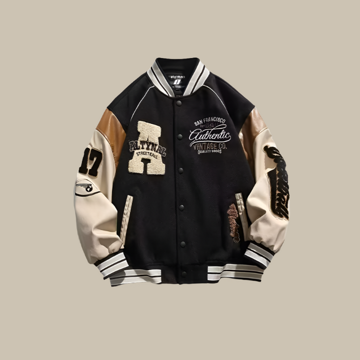 Drune - Yanks Vintage Bomberjacke, Übergrößen Herrenmodell