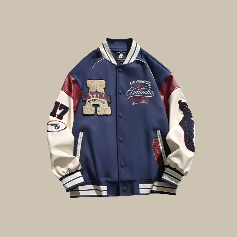 Drune - Yanks Vintage Bomberjacke, Übergrößen Herrenmodell