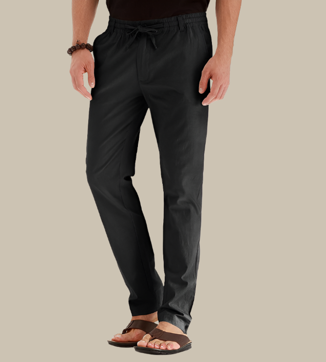 Drune | Bequeme Herren Sommerhose Mit Elastischem Bund Für Lässige Looks