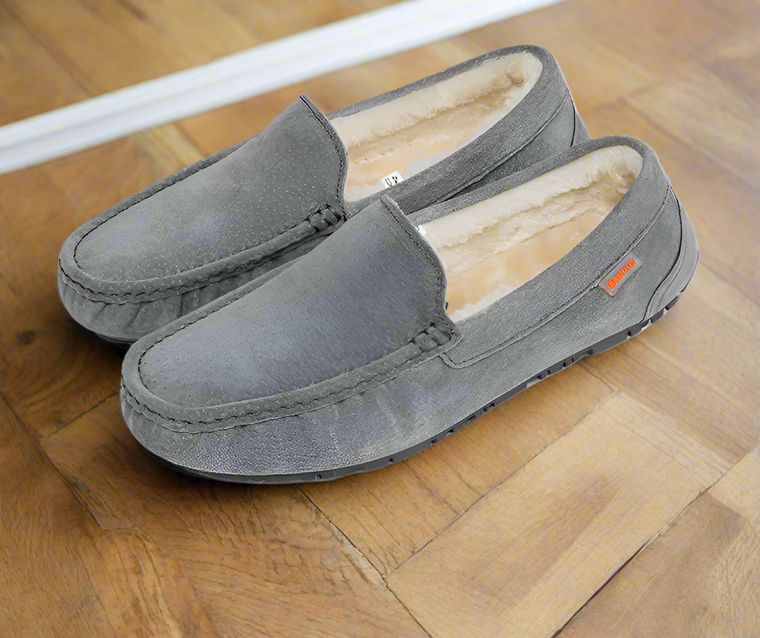 Drune | Luxe Warme Gefütterte Mokassinschuhe Für Herren