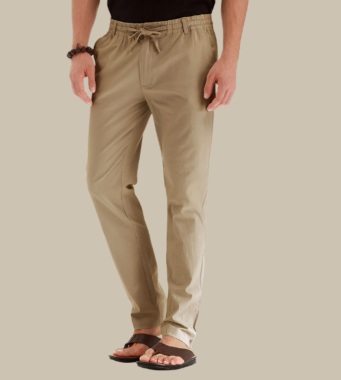 Drune | Bequeme Herren Sommerhose Mit Elastischem Bund Für Lässige Looks