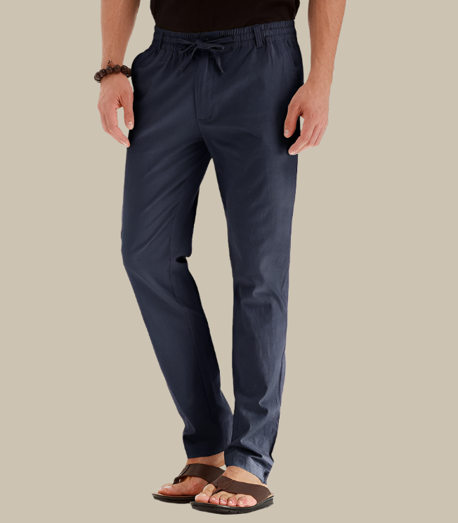 Drune | Bequeme Herren Sommerhose Mit Elastischem Bund Für Lässige Looks
