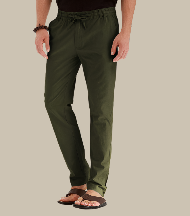 Drune | Bequeme Herren Sommerhose Mit Elastischem Bund Für Lässige Looks