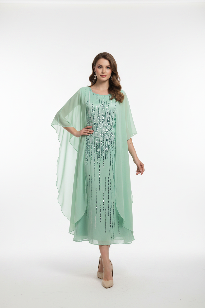 Drune | Elegante Individuell Gedrucktes Kleid