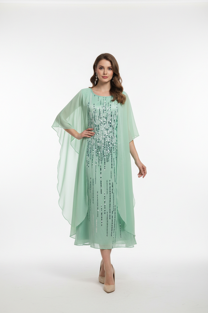 Drune | Elegante Individuell Gedrucktes Kleid