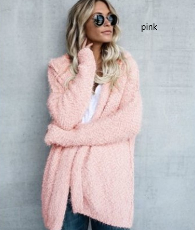 Drune | Kapuzen-Strickjacke